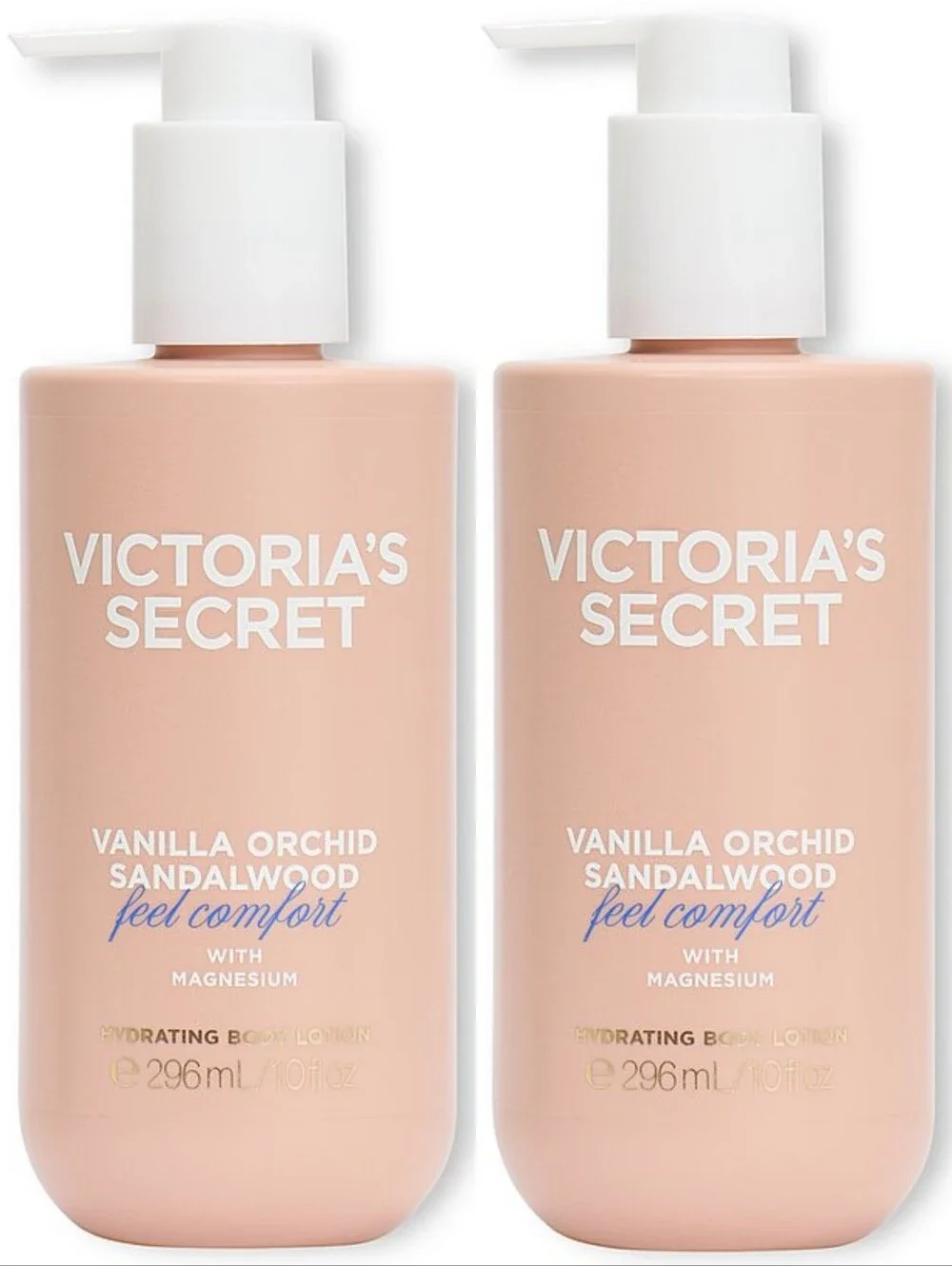 Victoria's Secret Vanilla Orchid Sandalwood Body Lotion Set of 2 New RARE